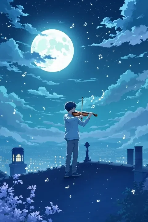月下弦音 高清动漫封面