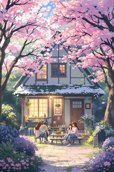 四季小屋 高清动漫封面